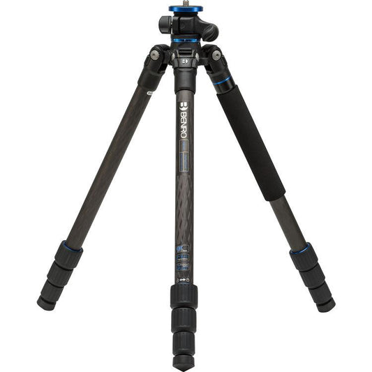 [CLEARANCE] Benro FGP18C Go Plus 1 4-Section Carbon Fiber Travel Tripod