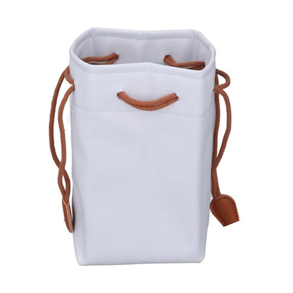 Pikxi Universal Drawstring PU Leather Carrying Bag with Colorful Design and Water Resistant for Fujifilm Instax, Camera and Lenses etc.