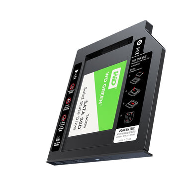 [CLEARANCE] UGREEN 2.5" SATA III HDD/SSD Caddy Cradle Box with 5TB Support Capacity and Up to 6Gbs Data Transmission for PC, Computer, Desktop, Laptop | 70657