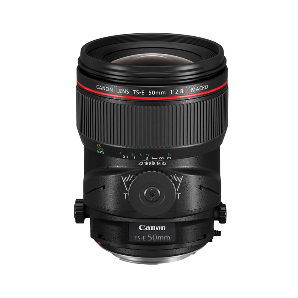 Canon TS-E 50mm f/2.8L Macro Tilt Shift Lens with Full Frame Sensor Format and Standard Focal Length for EF Mount DSLR Camera Body