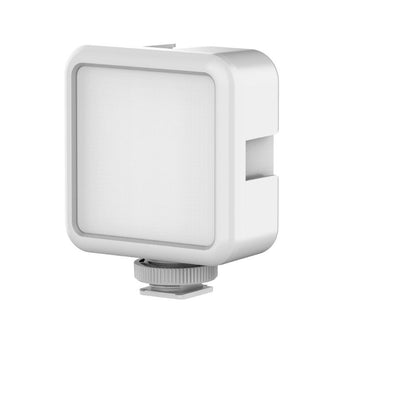 Ulanzi VL-49 Rechargable LED Mini Daylight Video Light On Camera with 5000K CCT, 2000mAh Battery, Cold Shoe Mounts and USB Type-C Charging Port for Photography Lighting Vlog Vlogging Content Creation | Black, White | JG Superstore