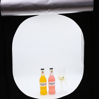 Pxel LB50LED 50cm x 50cm Studio Soft Box LED Light Tent with Backdrop and Bag