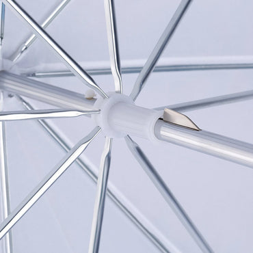 Pxel UM-W84 33" 84cm White Translucent Soft Umbrella Diffuser