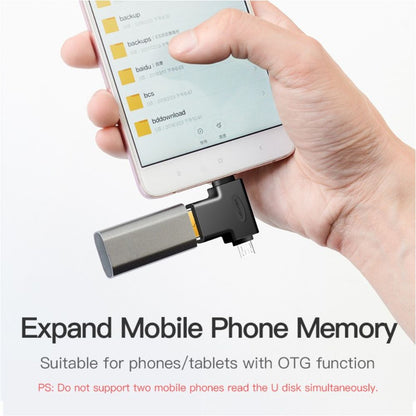 Vention 2-in-1 Micro USB and USB-C to USB 3.0 Female OTG Adapter with High-Speed 5Gbps Transfer Speed for Android Phone, Tablet, Laptops