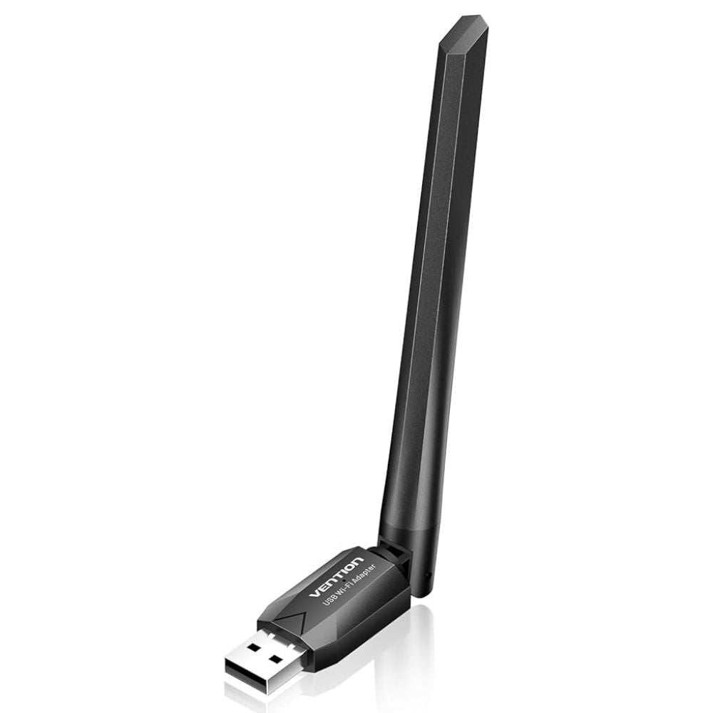Vention AC650 High Speed 2.4Ghz Dual Band USB Network/Bluetooth Adapter Dongle with 650Mbps 5GHz Bandwidth, 6dBi High Gain Anten