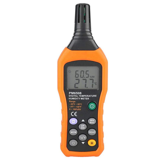 PeakMeter PM6508 Digital Temperature Humidity Hygrometer Thermometer Weather Station