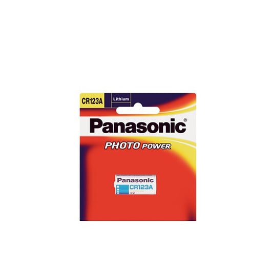 [CLEARANCE] Panasonic CR123A Photo Power Manganese Dioxide Lithium Battery 3V CR-123AW1BE