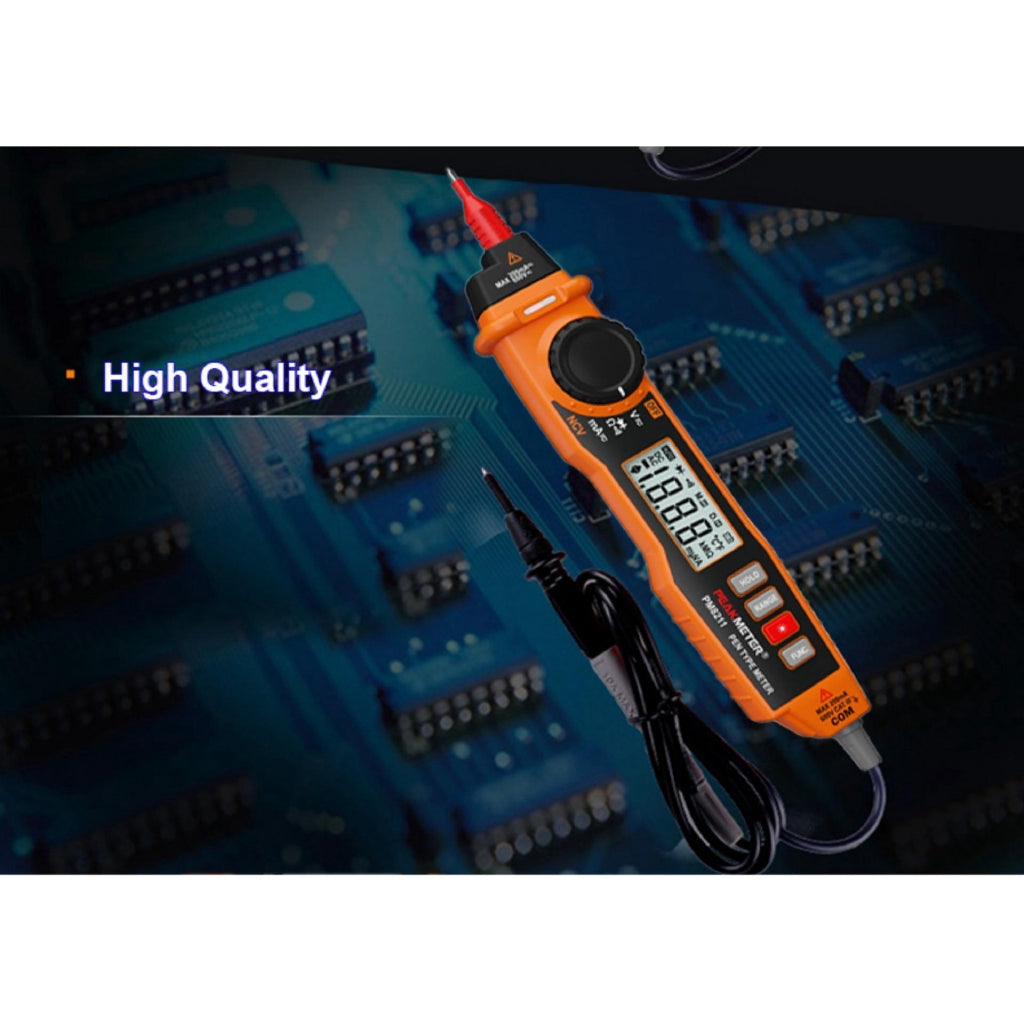 [CLEARANCE] PeakMeter PM8211 Digital Multimeter with probe ACV/DCV Electric Handheld Tester Multitester digital professional
