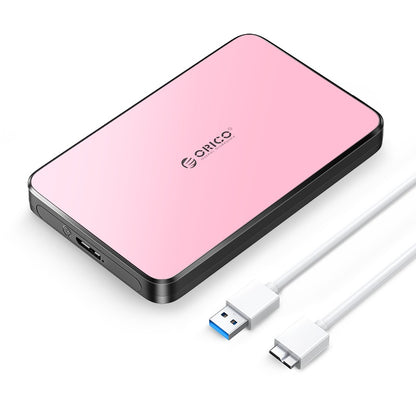 [CLEARANCE] ORICO 2.5" USB 3.0 SATA III HDD / SSD Enclosure with Max 5Gbps Transfer Rate, UASP and TRIM Function, Max 6TB Supported Capacity and Auto Sleep Mode for PC Laptop Router TV Gaming Consoles | 2588U3-V1 - Black