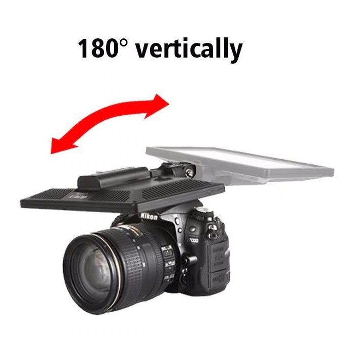 VILTROX L116T 3300K-5600K LED Camera Video Photo Light CR195 Super Slim Studio Panel LCD Display Screen