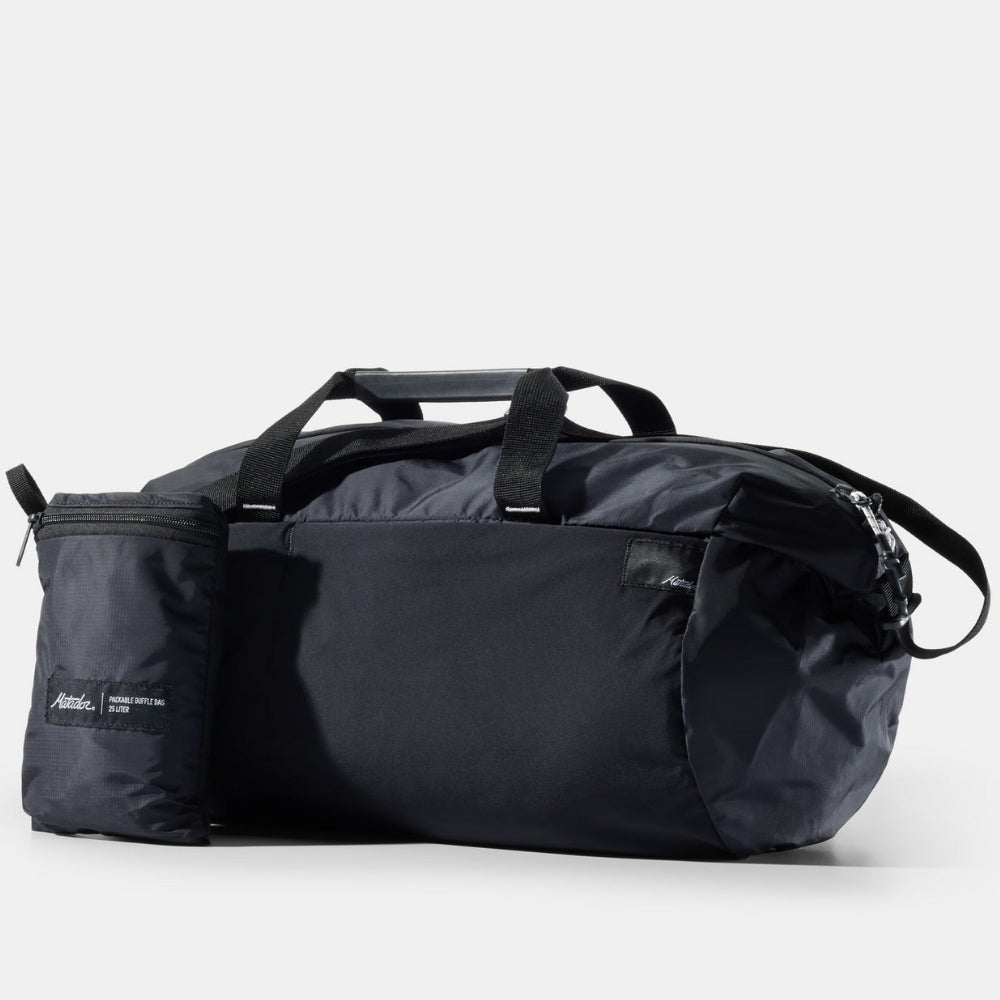 Matador Refraction 25L Packable Duffle Bag - Black/Slate Blue