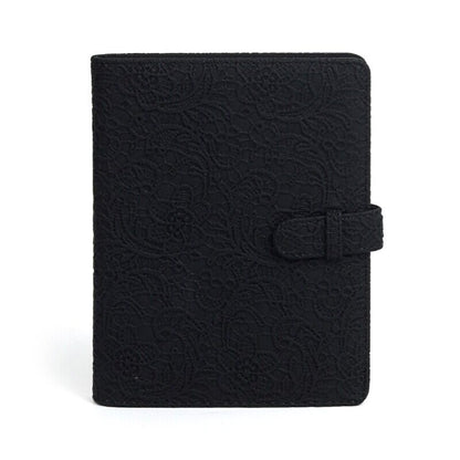 [CLEARANCE] Pikxi 128 Pockets Elegant Carved Lace Style Mini Film Photo Album with Slip On Latch Cover for Fujifilm Instax Mini Instant Camera - White
