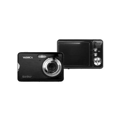 Yashica EasySnap 30MP 1080P Digital Camera with 8x Digital Zoom, JPG / AVI Photo Video Format, USB Type-C Interface, 550mAh Battery, 2.4" Screen Display and Micro SD Card Slot for Point & Shoot Photography | Silver, Black