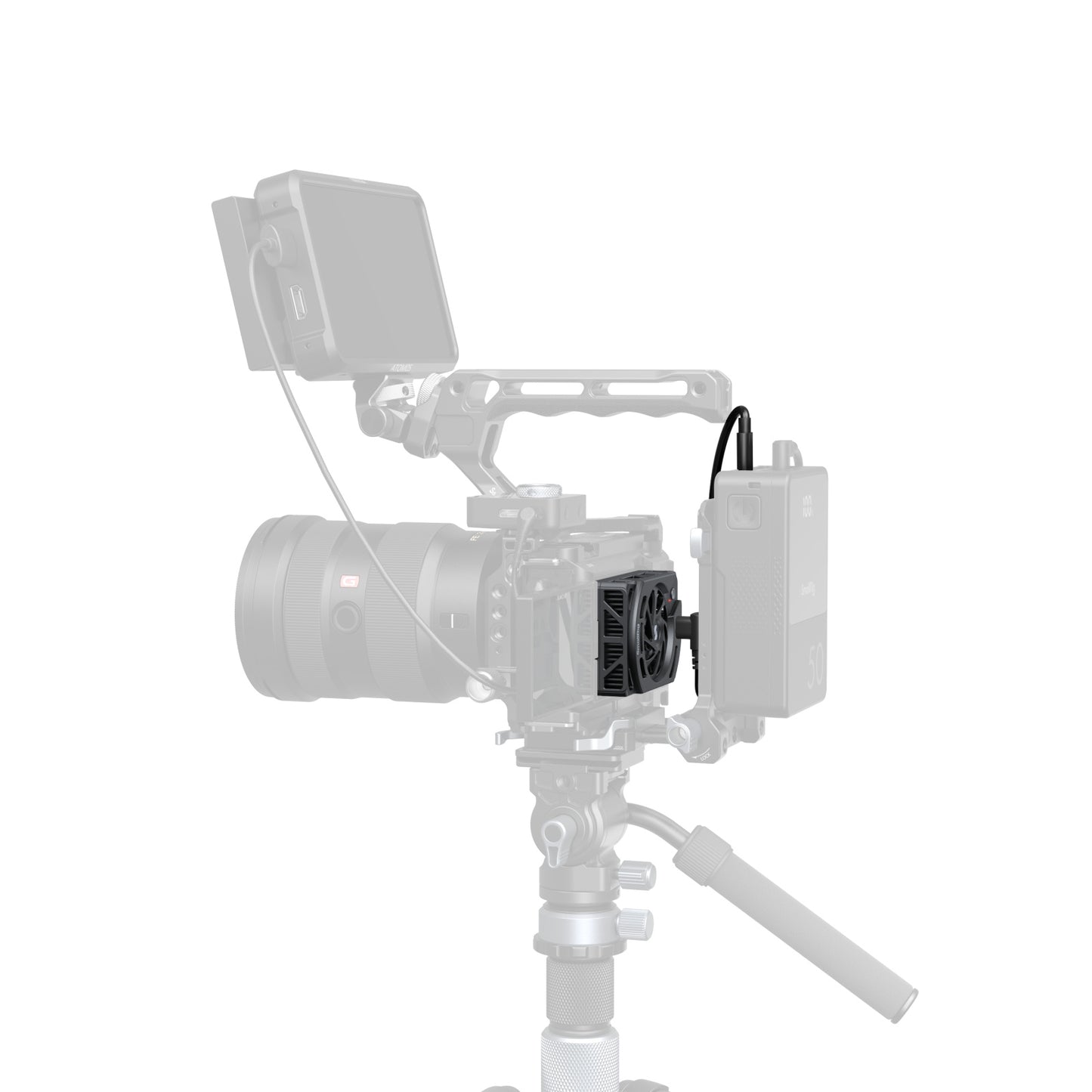 SmallRig Sp-On Thermostatic Camera Cooler with Two-Way Modes, Up to 7000RPM Cooling Fan for Canon EOS R50V, Mark II & R5 & Sony ZV-E1, ZV-E10 II, ZV-E10, ZV-1, ZV-1F, A7 IV,  7S III, A7C, A7C II, A7CR, A6700, FX3, FX30 | 5063 5152 | JG Superstore