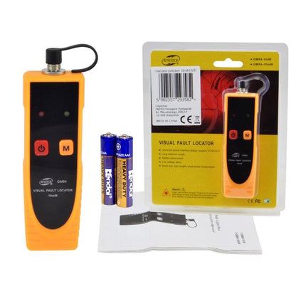 [CLEARANCE] Benetech GM64 GM64 1mW/10mW Portable Fiber Optical Power Meter Laser Source Visual Fault Locator Red Light Tester Pen FC/SC/ST Connector