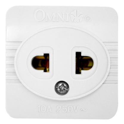 OMNI Surface Convenience Outlet Socket 10A 220V (1 Gang, 2 Gang, 3 Gang, 4 Gang) for Electronics Appliances | WSO-00