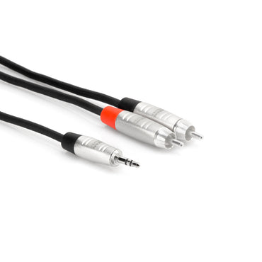 Hosa Technology REAN 3.5mm TRS to Dual RCA Pro Stereo Breakout Cable (6')