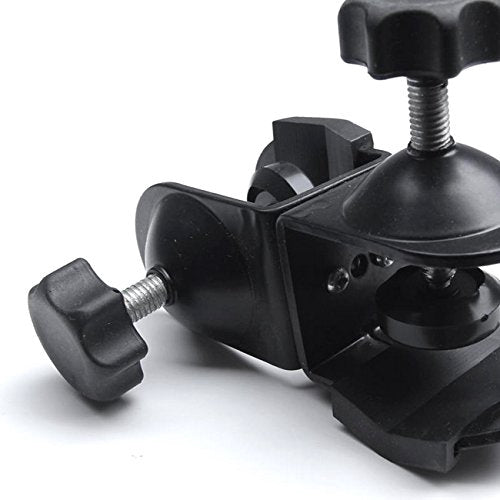 Pxel AA-UC5 Heavy Duty Metal Dual Double U Clip C Clamp Type Bracket Mount for Photo Studio Boom Arm Light Stand