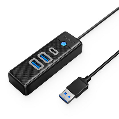 [CLEARANCE] ORICO 0.5m 3-in-1 USB 3.0 Type A Hub with 5Gbps Transfer Rate, USB-A 3.0, USB-C 3.0 for Windows, macOS, Linux | PWC2U-U3-015