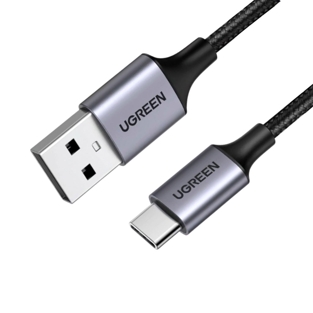 [CLEARANCE] UGREEN USB-A 2.0 to USB-C Cable with Tinned Copper Core and Multiple Shielding Layer for Smartphones and Tablets (1M)