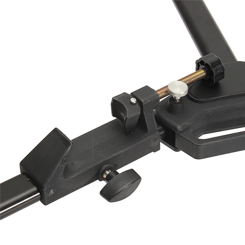 Pxel AA-TP DOLLY Heavy Duty Aluminum Folding Tripod Dolly with 3 Wheel Slider Stand for Video Camera Camcorder