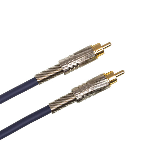 [CLEARANCE] Hosa DRA-500 Series S/PDIF RCA Male to RCA Male Coax Cable 75 Ohm (Available in 2M, 6M) | DRA-502, DRA-506