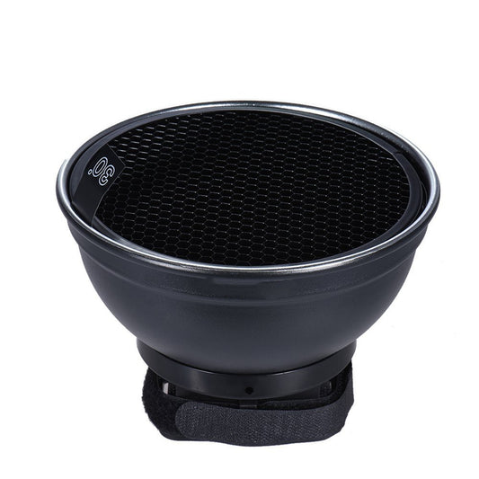 [CLEARANCE] Pxel ST-1F 5.9inch /15cm Silver Beauty Dish Diffuser with 30 Degree Honeycomb for Canon Nikon Yongnuo Godox Neewer Vivitar On-camera Flash Speedlite Photography