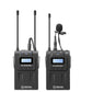 [CLEARANCE] Boya BY-WM8 Pro K1 UHF Dual Channel wireless Lapel Receiver with One Lavalier Microphone Transmitter