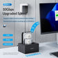 [CLEARANCE] ORICO 2.5 inch / 3.5 inch SATA to USB 3.2 Gen2 Type C (Dual Bay) HDD Docking Station Container Style with Offline Clone, 10Gbps Fast Data Transfer Rate, 2-in-1 USB-C to C/A Cable, 40TB Max. Supported Capacity | 9628C3-C
