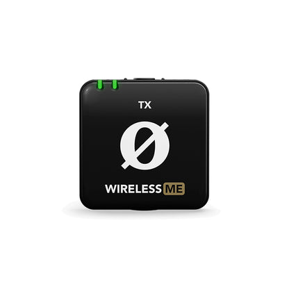 RODE WIRELESS ME 2 Person TX + TX + RX Omnidirectiol Condenser Lavalier Microphone USB Type-C Dual Channel with 2.4Ghz Max 100m Range, Gaissist Technology, 7Hrs Battery Life for Interviews, Vlog and Reporting
