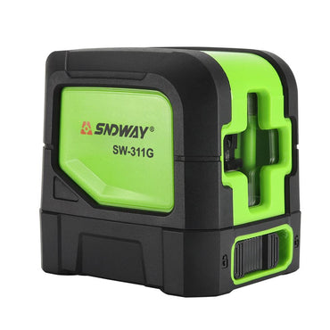 SNDWAY SW-311G LASER LEVEL Green Laser Beam 2 Cross Lines Vertical Horizontal Self-Levelling Laser