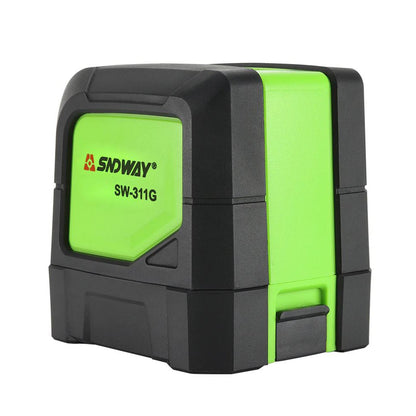SNDWAY SW-311G LASER LEVEL Green Laser Beam 2 Cross Lines Vertical Horizontal Self-Levelling Laser