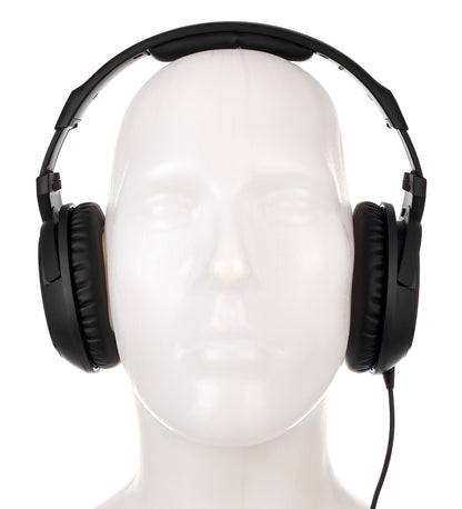 Sennheiser HD 200 Pro Professional Monitoring Headphones Closed-back Around-ear with Noise Reduction Stereo Jack Adapter for Studio Stage