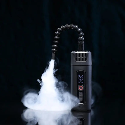 Ulanzi FM01 FILMOG Ace Portable Fog Machine for Film & Photography Smoke Effects w/ Wireless Remote Controller, 1/4" Screw Mount, Swappable 2500mAh 18650 Rechargeable Batteries, USB Type C Charging, Refillable Atomizer, Attachment Nozzles