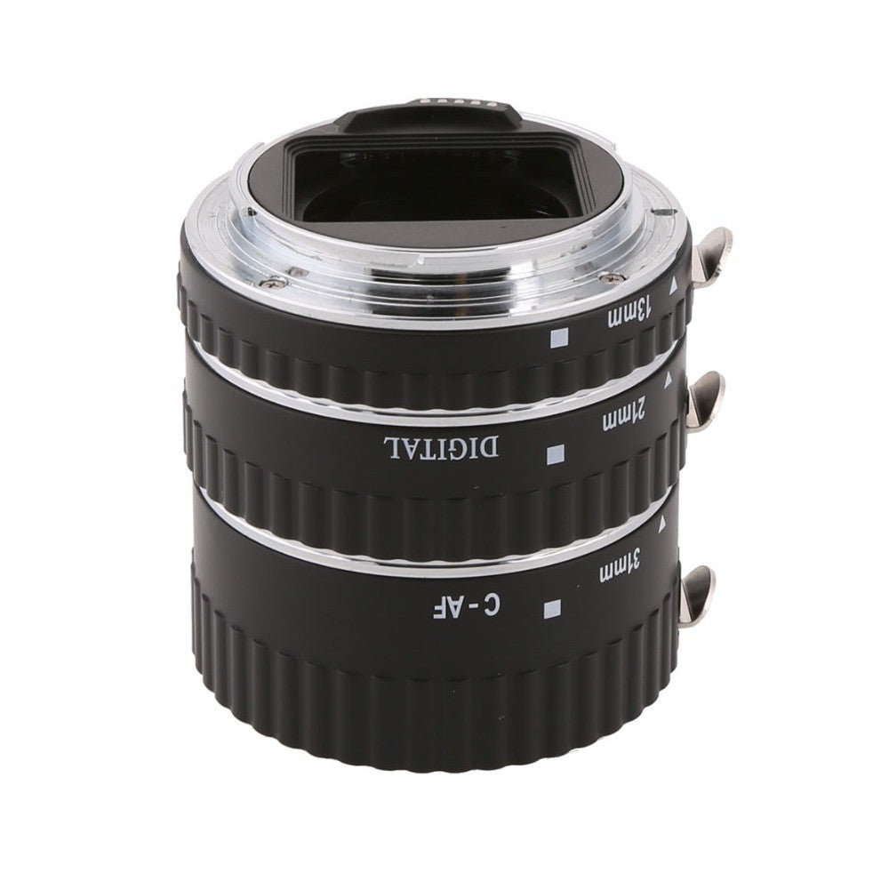 Meike MK-C-AF1-AL Metal Autofocus AF Confirm Macro Extension Tube for Canon EOS DSLR | 13mm 21mm 31mm