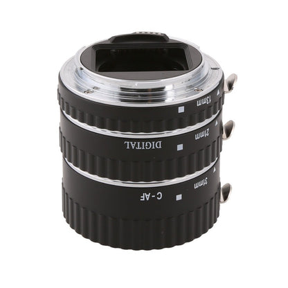 Meike MK-C-AF1-AL Metal Autofocus AF Confirm Macro Extension Tube for Canon EOS DSLR | 13mm 21mm 31mm