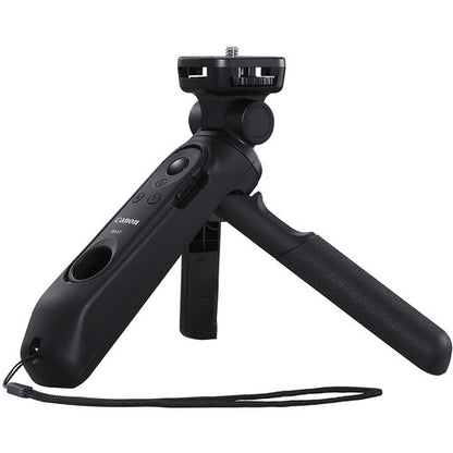 Canon EOS R50 V 24.2MP APS-C DIGIC X CMOS Mirrorless Video Camera Content Creator Kit w/ RF-S Mount 14-30mm AF IS STM PZ Lens, Hybrid Tripod Grip & Stereo Microphone, Records UHD 4K 60fps, 3" Vari-Angle Touchscreen for Vlog Vlogging