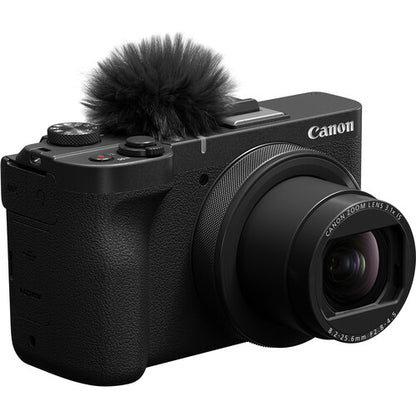 Canon PowerShot V1 22.3Mp 1.4" DIGIC X CMOS Sensor Digital Camera with 16-50mm Power Zoom Lens, Digital IS, 4K 60p Video Record, Built-in Cooling Fan, 3 Microphone Array, 3" Vari-Angle LCD Touchscreen for Vlog Vlogging Content Creators