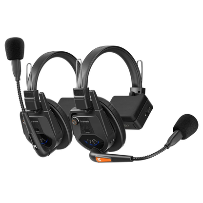 Saramonic WiTalk9 WT9S Wireless 9 Person Audio FDX Full Duplex Audio Intercom System 1 Master 8 Remotes Headset with Max 1640ft (500m) Wireless Range