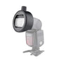 [CLEARANCE] Godox S-R1 Flash Speedlight Adapter AK-R1 Adapter Ring for Godox TT685 V850II V860II V350 TT600 Yongnuo Canon Nikon Sony Flash