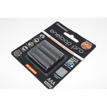 Panasonic Eneloop Pro BK-4HCCE-4BT Rechargeable Battery AAA Pack of 4 (Black) x6
