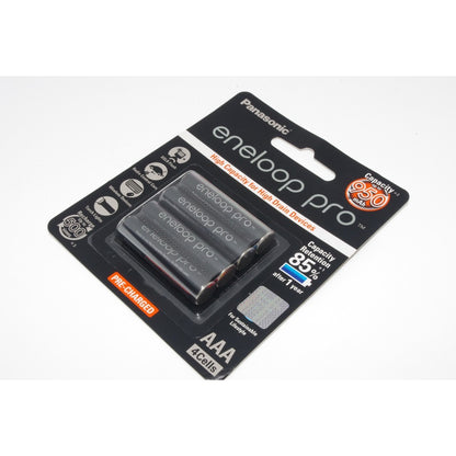 Panasonic Eneloop Pro BK-4HCCE-4BT Rechargeable Battery AAA Pack of 4 (Black) x6