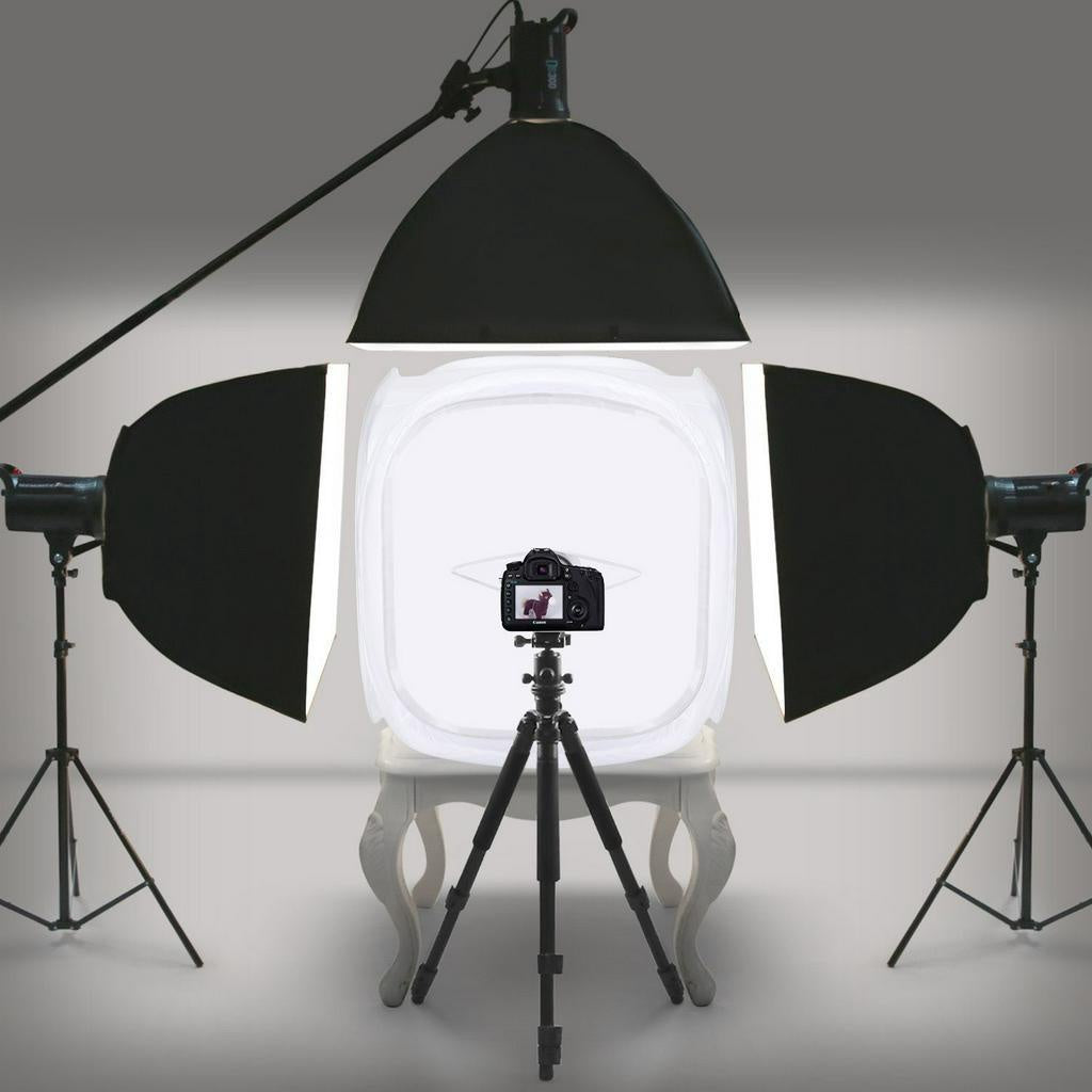 Pxel LT30 30x30cm Light box Tent Softbox Diffuser for Camera Studio Product Photography with 4 Backdrops