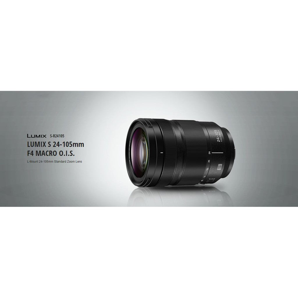 Panasonic Lumix S 24-105mm f/4 Macro O.I.S. Lens Full Frame Format