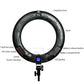 Viltrox VL-600T 45W Video LED Ring Light Photography Lamp Bi-Color Dimmable for Phones Camera and Studio