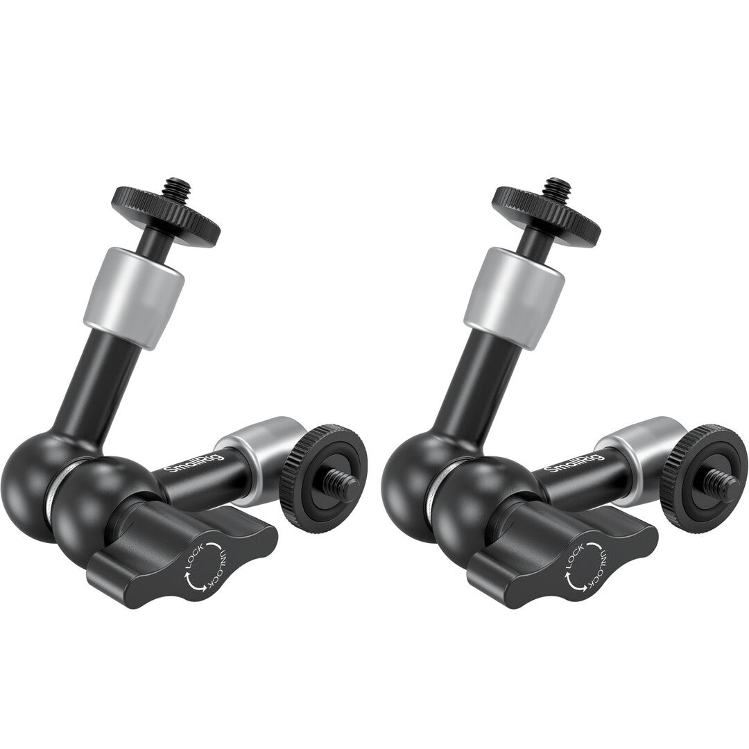 SmallRig Super Clamp Crab Shaped Magic Arm Support Kit with 1/4"-20 Screw, Up to 1.57" Clamping Diameter to Desktop Table for Smartphone, Monitors, Action Camera, Microphones and Accessories | 5316 | 5317 | 5326 | 5318