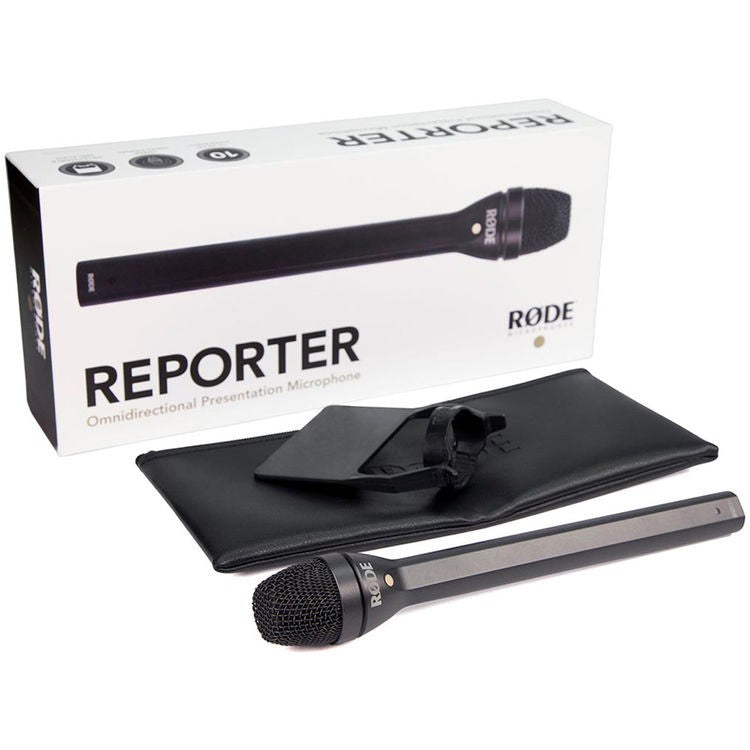 Rode Reporter Omnidirectiol Handheld Interview Microphone
