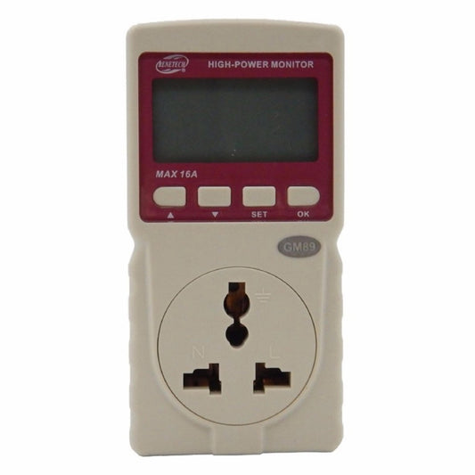 [CLEARANCE] Benetech GM89 Digital LCD Micro Power Meter Analyzer Monitor wattmeter watt 16A high-power Tester Ammeter