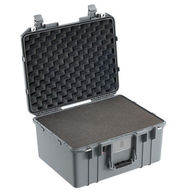 Pelican Air Medium-Sized Lightweight HPX-Polymer Watertight Handheld Hard Case with Pick-N-Pluck Foam (BLACK, SILVER, YELLOW) | Model - 1557 WF