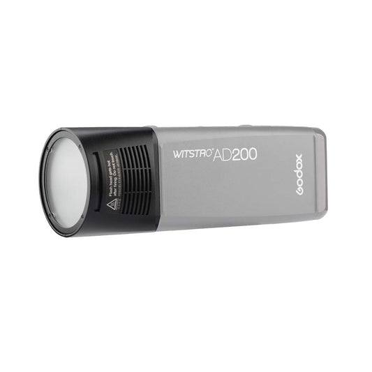 Godox Witstro H200R Round Flash Head for AD200 TTL Pocket Flash Extension